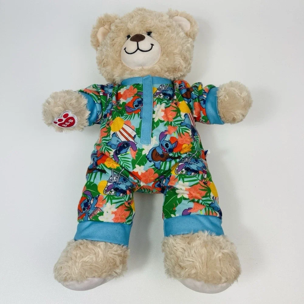 Build a Bear Happy Hugs Teddy Disney Stitch Sleeper Soft Stuffed Plush 16